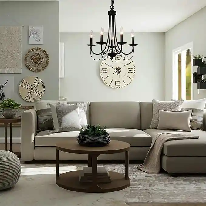 مبلمان و لوستر